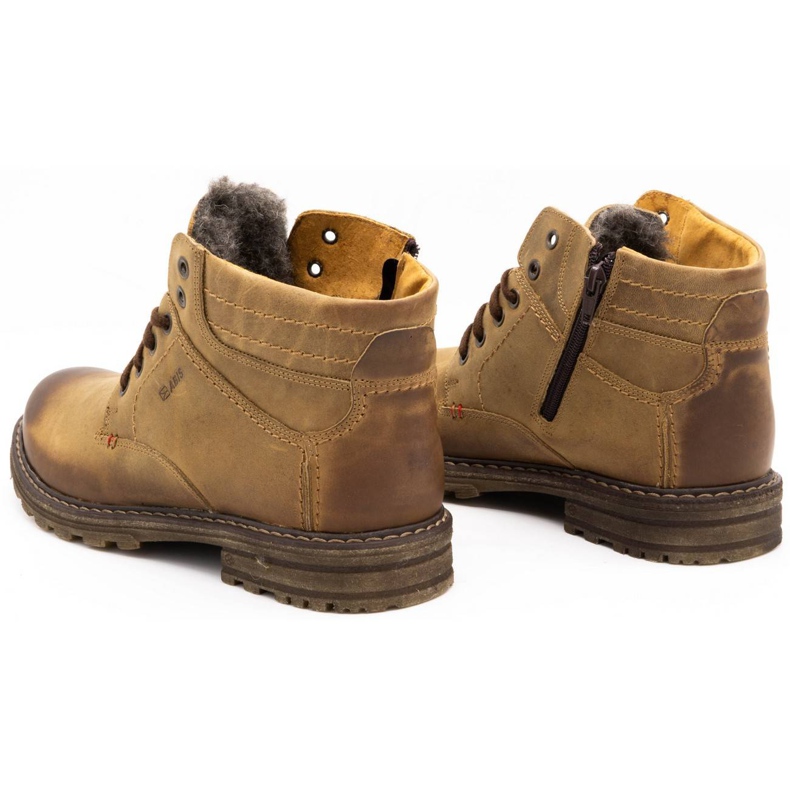 ABIS Calde scarpe da uomo 197 marroni marrone 6
