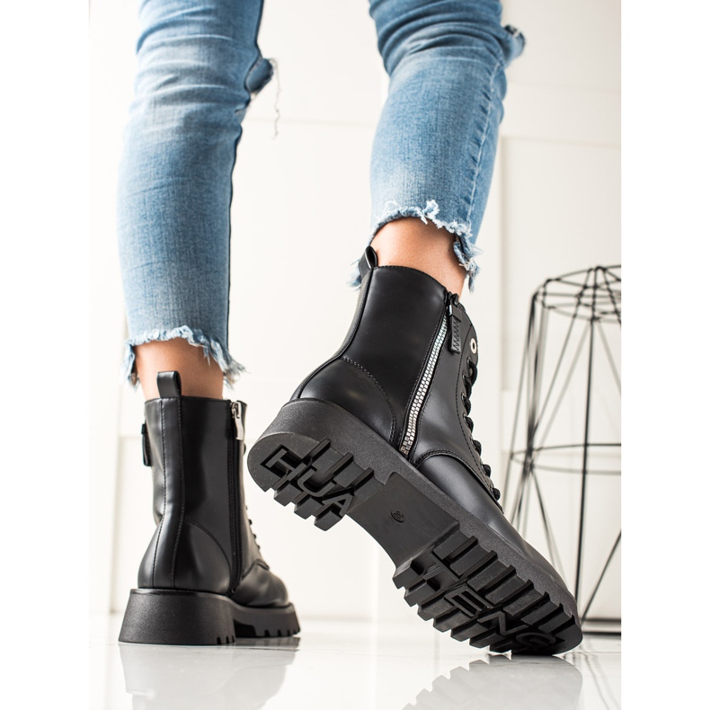 TRENDI Cacciatori neri alla moda nero 1