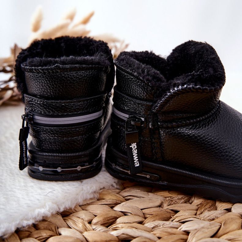 PA1 Stivali da neve per bambini Black Frosty ['nero'] nero 1