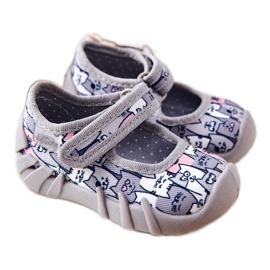 BEFADO S.A. Ciabatte di Inblu Ballerina Cats 109P241 Grigio 1