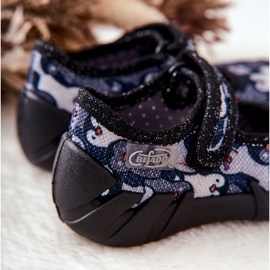 BEFADO S.A. Pantofole Inblu Pinguini 109P239 Nero 1