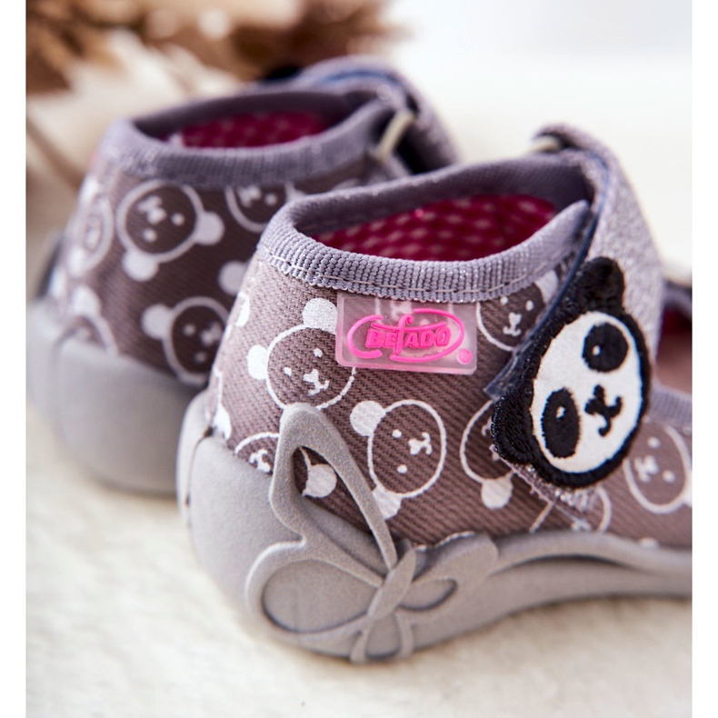 BEFADO S.A. Sandali Inblu Con Velcro 342P031 Grigio 1