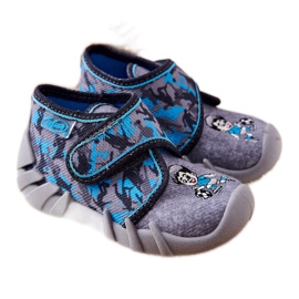 BEFADO S.A. Ciabatte Inblu 523P014 Grigio-Blu 1