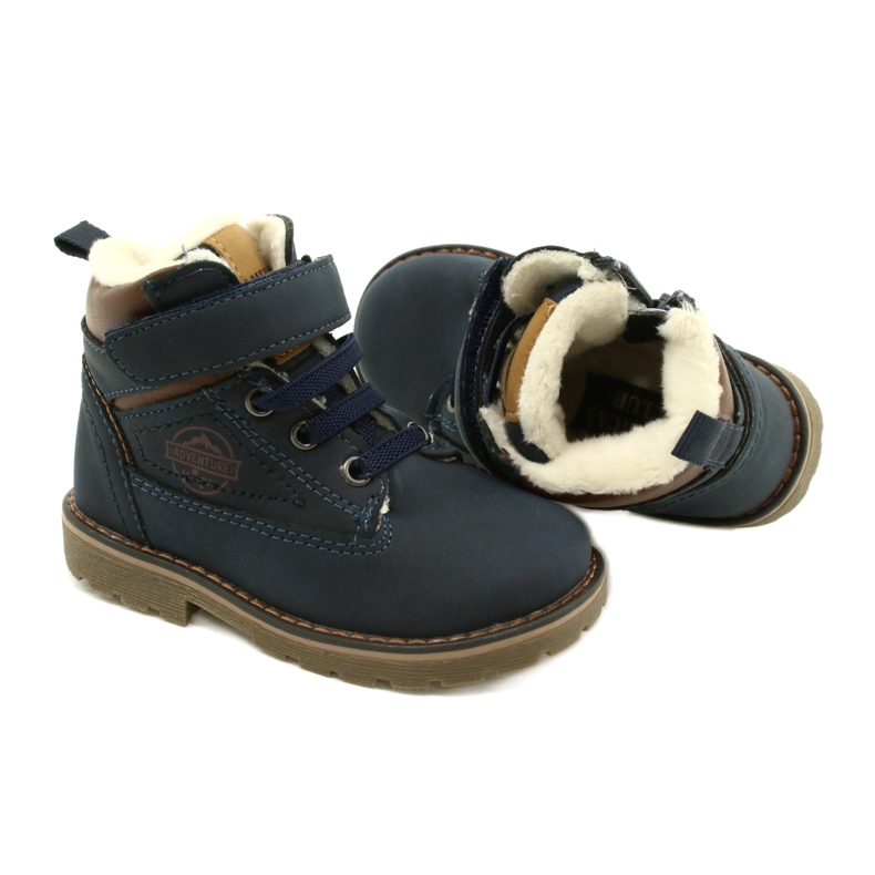 Velcro Workers American Club GC28 / 21 Grenade blu 5