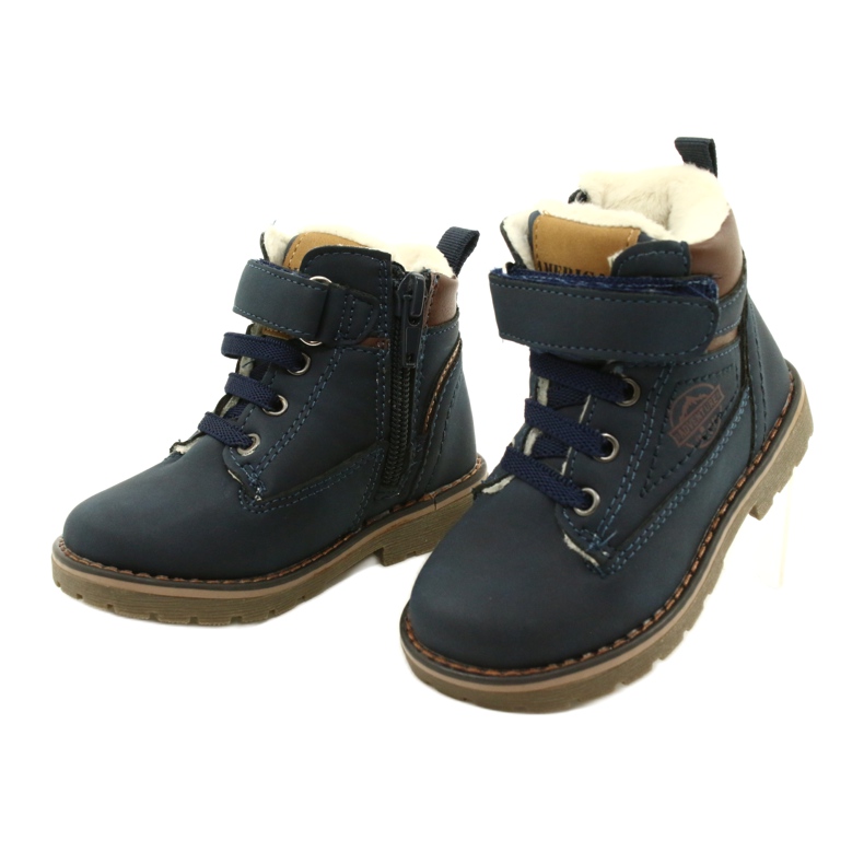 Velcro Workers American Club GC28 / 21 Grenade blu 3