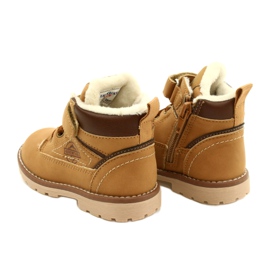 Velcro Workers American Club GC28/21 Camel beige giallo 5