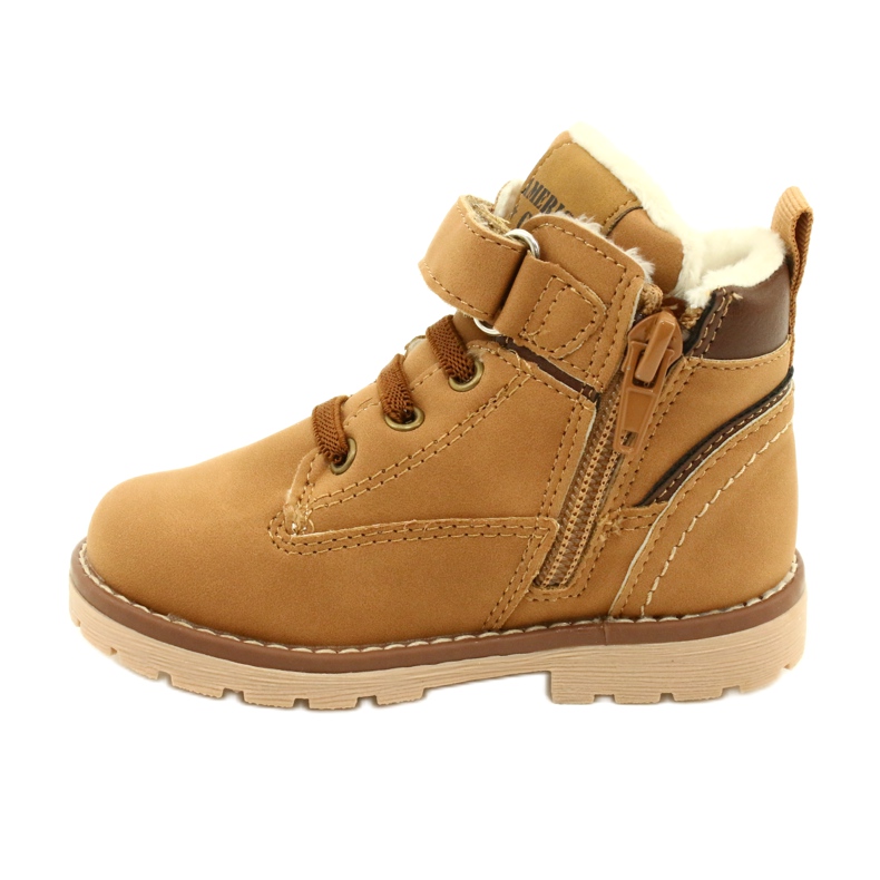 Velcro Workers American Club GC28/21 Camel beige giallo 2