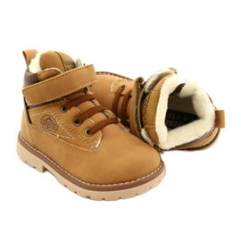Velcro Workers American Club GC28/21 Camel beige giallo 6
