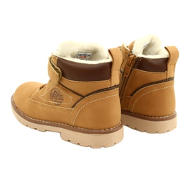 Operai Isolati con Pelliccia American Club GC29/21 Camel beige marrone giallo 4