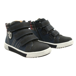 Scarpe sportive isolate con pelliccia American Club GC24/21 Navy Blue 5