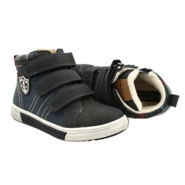 Scarpe sportive isolate con pelliccia American Club GC24/21 Navy Blue 6