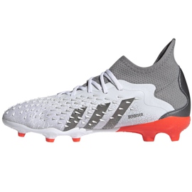Scarpe da calcio Adidas Predator Freak.1 Fg Jr FY6260 multicolore bianca 1