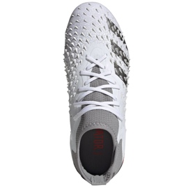 Scarpe da calcio Adidas Predator Freak.1 Fg Jr FY6260 multicolore bianco 2