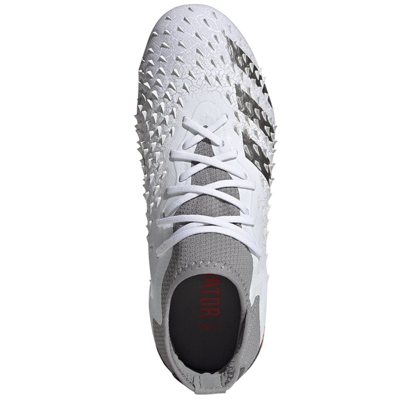 Scarpe da calcio Adidas Predator Freak.1 Fg Jr FY6260 multicolore bianca 2