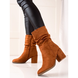 Evento Stivali alti alla moda marrone 1