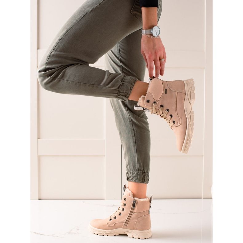 Goodin Sport Pink Trappers beige rosa 1
