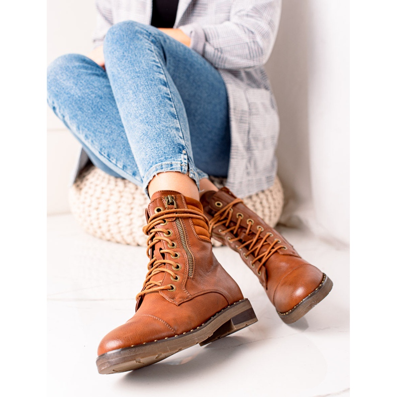 Super Mode Classic Brown Trappers marrone 1