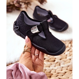 BEFADO S.A. Pantofole Ballerina Befado Shiny 115X006 Nero 1