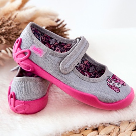 BEFADO S.A. Ciabatte Befado Unicorni 114X464 Grigio-Rosa 1