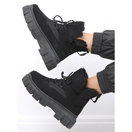 Stivali da neve isolati Arbor Black nero 1