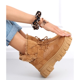 Stivali da neve caldi Arbor Khaki cachi 1