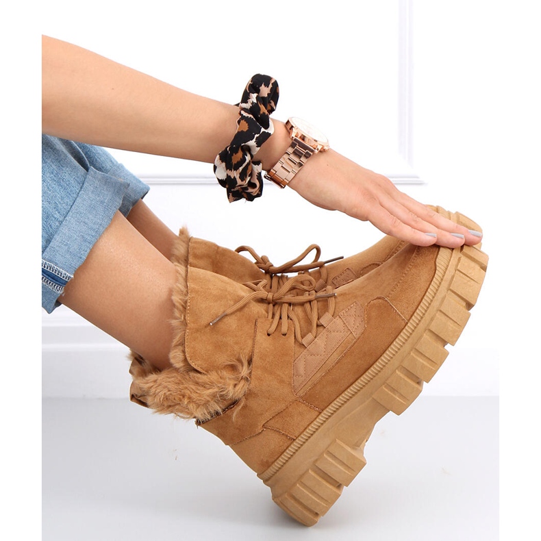 Stivali da neve caldi Arbor Khaki cachi 1