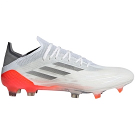 Scarpe da calcio Adidas X Speedflow.1 Fg M FY6869 rosso, bianco, grigio bianca 1