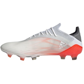 Scarpe da calcio Adidas X Speedflow.1 Fg M FY6869 rosso, bianco, grigio bianca 2