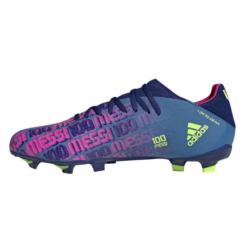 Scarpe da calcio Adidas X Speedflow Messi.3 Fg M FY6888 blu navy, viola, blu, multicolore blu 1