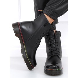 Martensiaki con il filo colorato Ohio Black nero 2