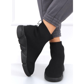 Sneaker a calzino Cento Black nero 1