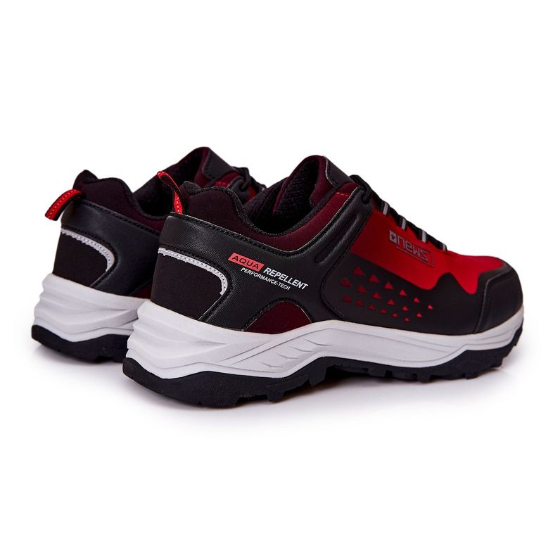 PE1 Scarpe Sportive Uomo Legate Grenberd Rosse nero rosso 1