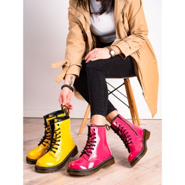 Filippo Trapper in pelle calda rosa 1