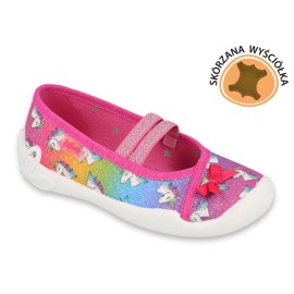 Scarpe per bambini Befado 116Y296 rosa multicolore 1