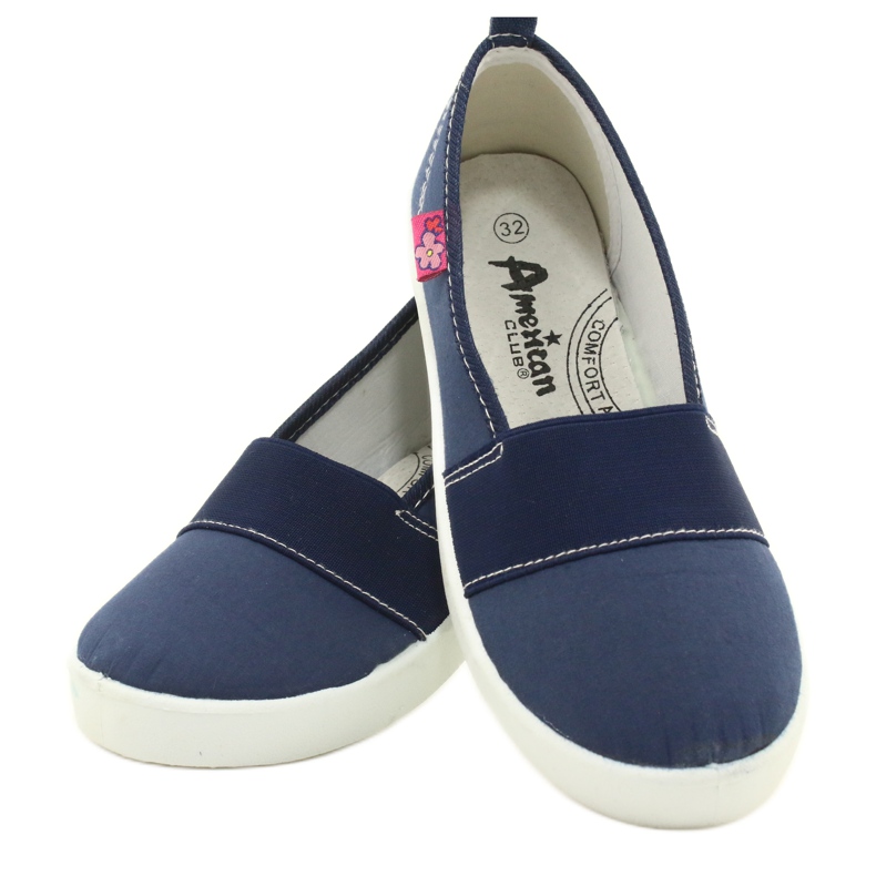 American Club Scarpe sneakers American TEN6 blu navy 4