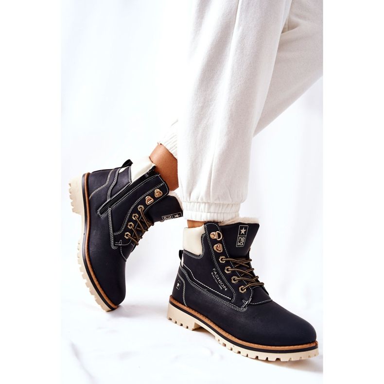 NEWS Trapper da donna Timberki Warmed Black Tiempo nero 1