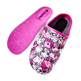 Inblu Pantofole Befado Unicorni 155D201 Rosa 2