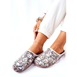 Inblu Pantofole Befado Caprioli 155D203 Beige marrone 1