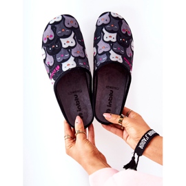 Inblu Pantofole Befado Pingwinki 155D202 Pantofole nere nero 1