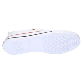 Sneaker bianche da donna legate American Club LH14 bianco 2