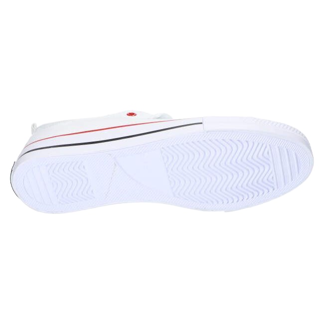 Sneaker bianche da donna legate American Club LH14 bianca 2