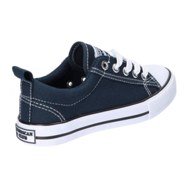 A Navy Blue Leta Sneaker American Club LH21 1
