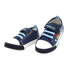 Sneaker American Club Ten15 Navy Velcro blu navy 3