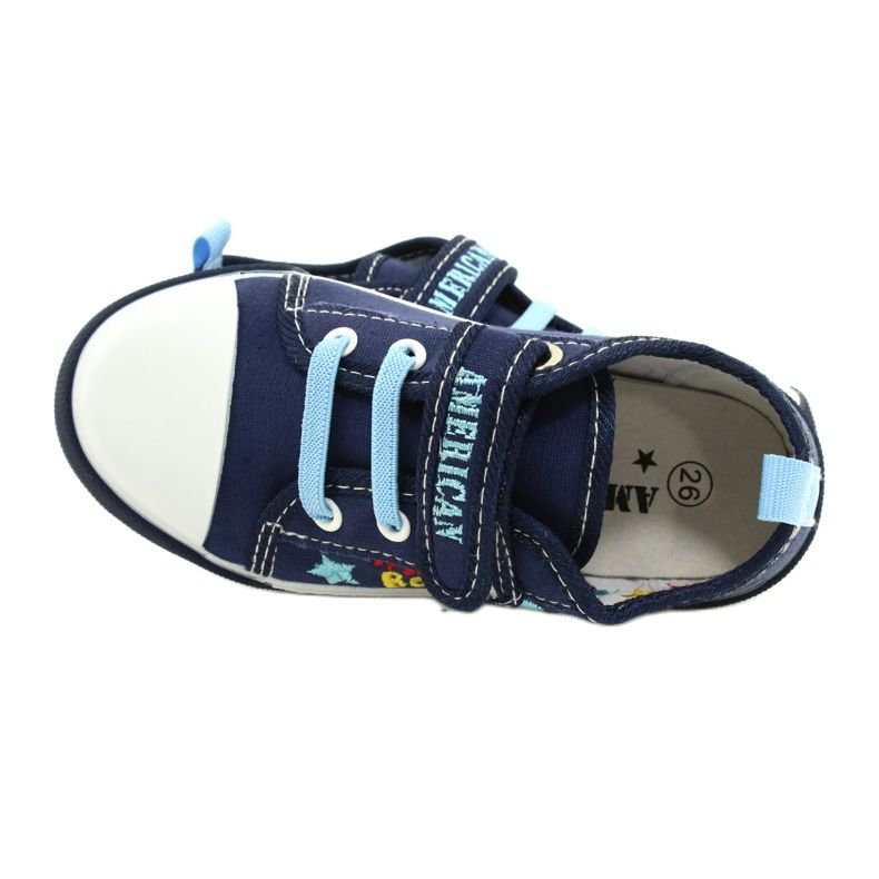 Sneaker American Club Ten15 Navy Velcro blu navy 5