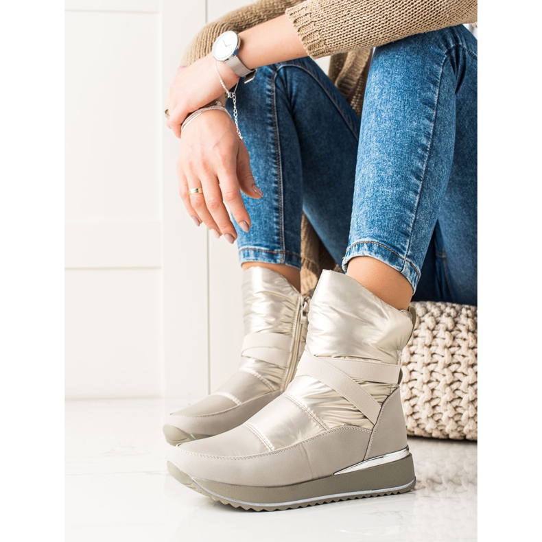 Weide Stivali da neve classici beige 1