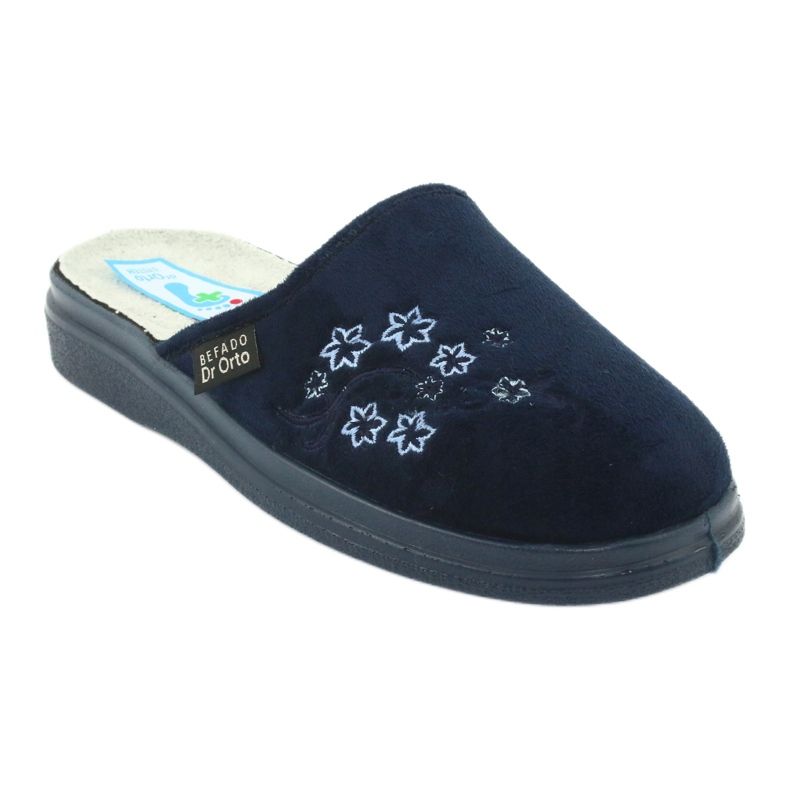 Dr.ORTO Befado pantofole da donna, infradito per diabetici, 132d012, blu navy 2