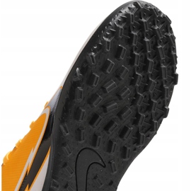 Nike Mercurial Vapor 13 Club Tf Jr AT8177 801 scarpe da calcio gialli 5
