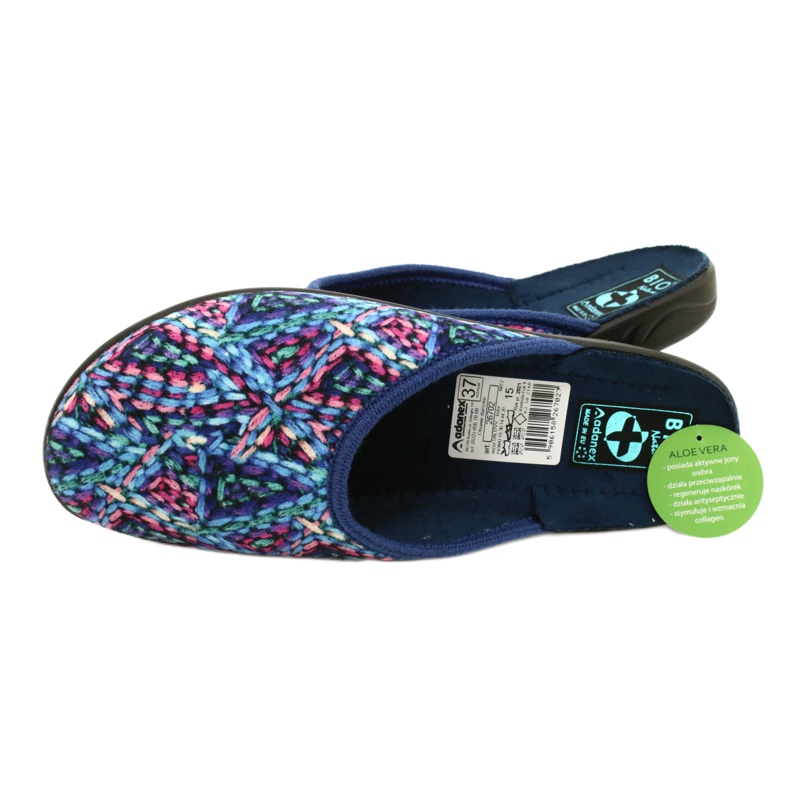 Pantofole Maglione Adanex Aloe Vera 26702 blu navy blu rosa verde 6