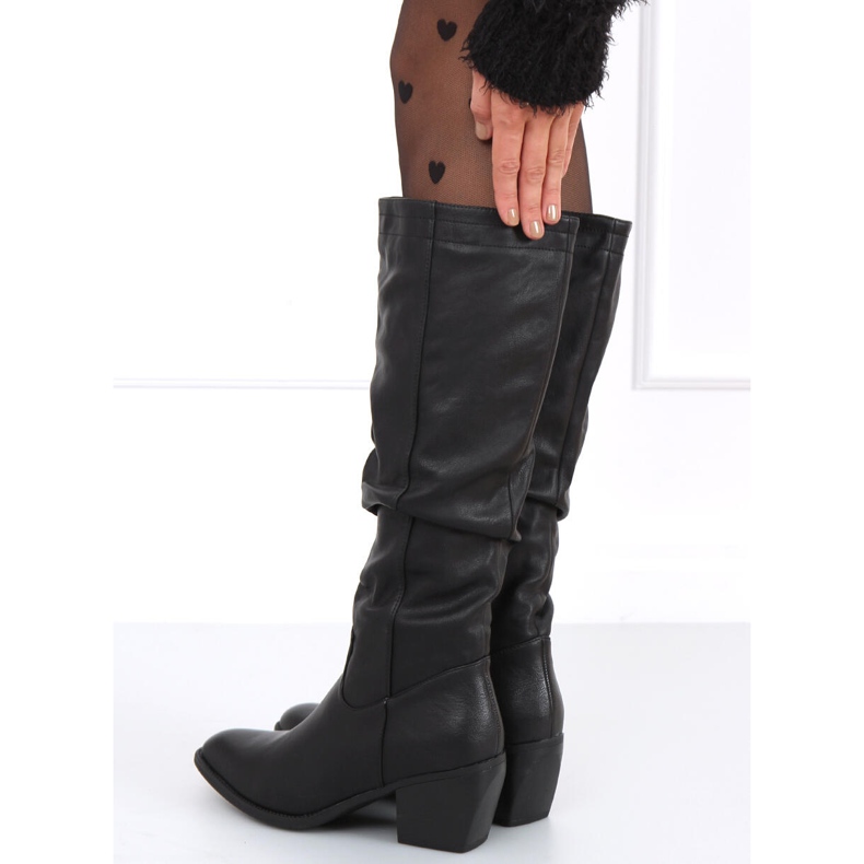 Polo Stivali texani neri nero 1