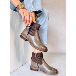 Stivali da donna Finu Khaki grigio 1